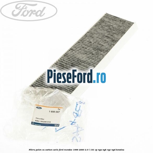 Filtru polen cu carbon activ Ford Mondeo 1996-2000 2.0 i 131 cp NGA, NGB, NGC, NGD benzina