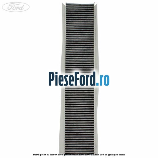 Filtru polen cu carbon activ Ford Mondeo 2000-2007 2.2 TDCi 155 cp QJBA, QJBB diesel
