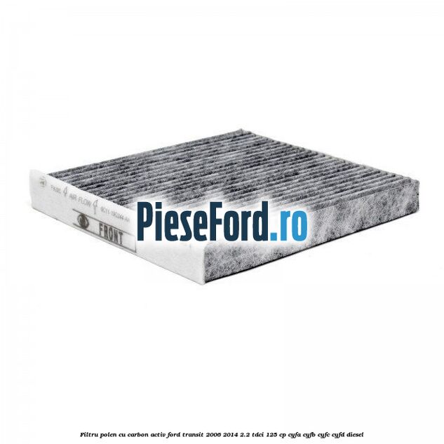 Filtru polen cu carbon activ Ford Transit 2006-2014 2.2 TDCi 125 cp CYFA, CYFB, CYFC, CYFD diesel