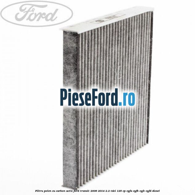 Filtru polen cu carbon activ Ford Transit 2006-2014 2.2 TDCi 125 cp CYFA, CYFB, CYFC, CYFD diesel