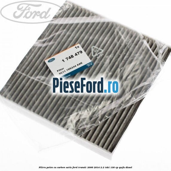 Filtru polen cu carbon activ Ford Transit 2006-2014 2.2 TDCi 130 cp QWFA diesel
