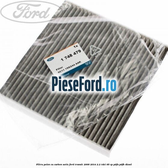 Filtru polen cu carbon activ Ford Transit 2006-2014 2.2 TDCi 85 cp P8FA, P8FB diesel