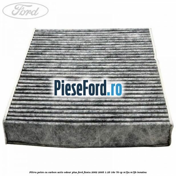 Filtru polen cu carbon activ Odour Plus Ford Fiesta 2002-2005 1.25 16V 70 cp