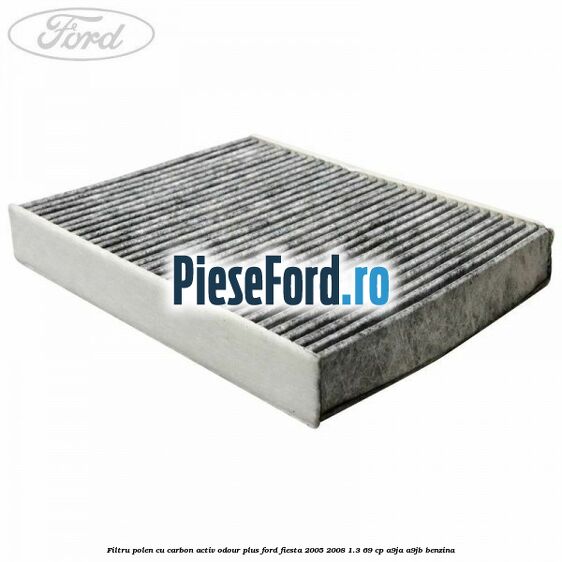 Filtru polen cu carbon activ Odour Plus Ford Fiesta 2005-2008 1.3 69 cp A9JA, A9JB benzina