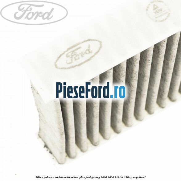Filtru polen cu carbon activ Odour Plus Ford Galaxy 2000-2006 1.9 TDI 115 cp AUY diesel