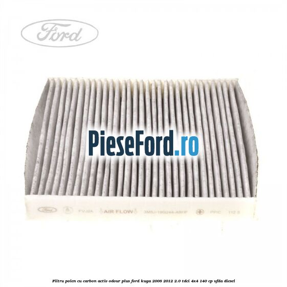 Filtru polen cu carbon activ Odour Plus Ford Kuga 2008-2012 2.0 TDCI 4x4 140 cp UFDA diesel