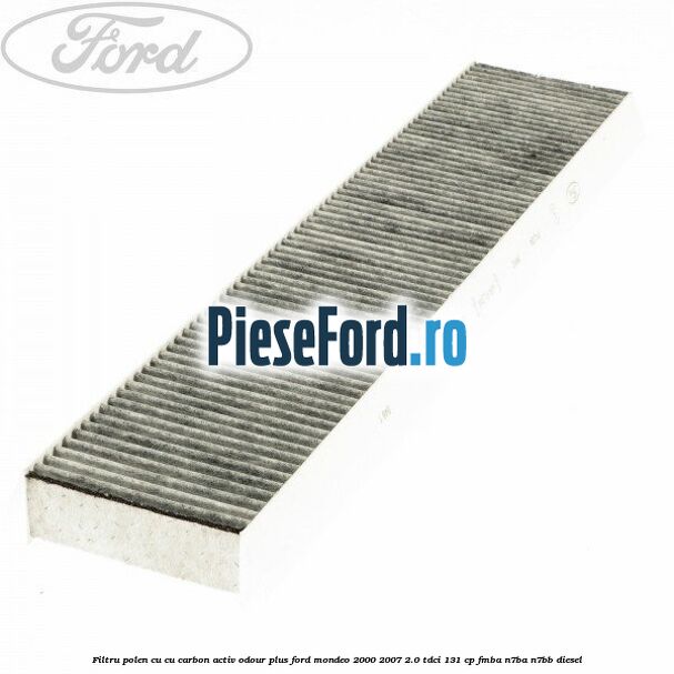 Filtru polen cu cu carbon activ Odour Plus Ford Mondeo 2000-2007 2.0 TDCi 131 cp FMBA, N7BA, N7BB diesel