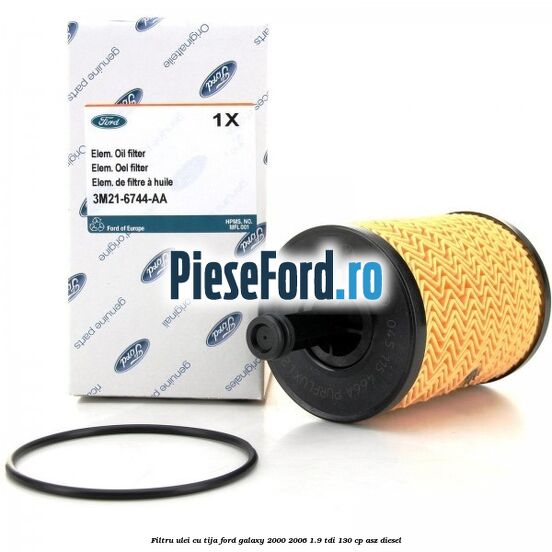 Filtru ulei cu tija Ford Galaxy 2000-2006 1.9 TDI 130 cp ASZ diesel