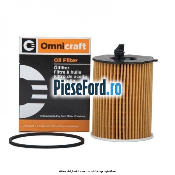 Filtru ulei Ford B-Max 1.6 TDCi 95 cp T3JB diesel