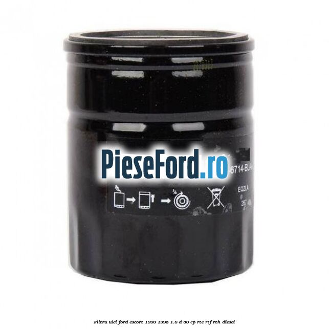 Filtru ulei Ford Escort 1990-1995 1.8 D 60 cp RTE, RTF, RTH diesel