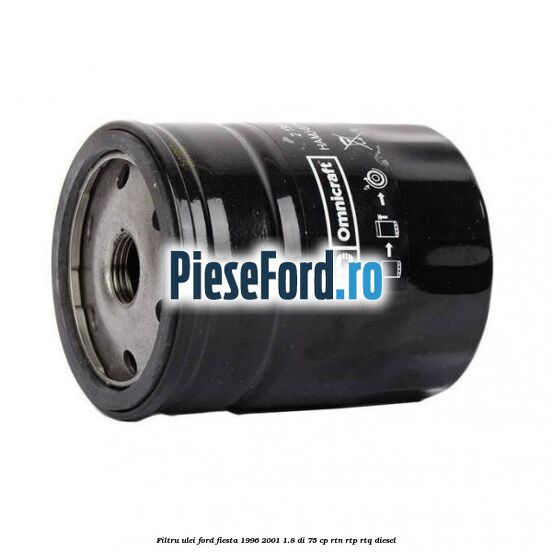 Filtru ulei Ford Fiesta 1996-2001 1.8 DI 75 cp RTN, RTP, RTQ diesel