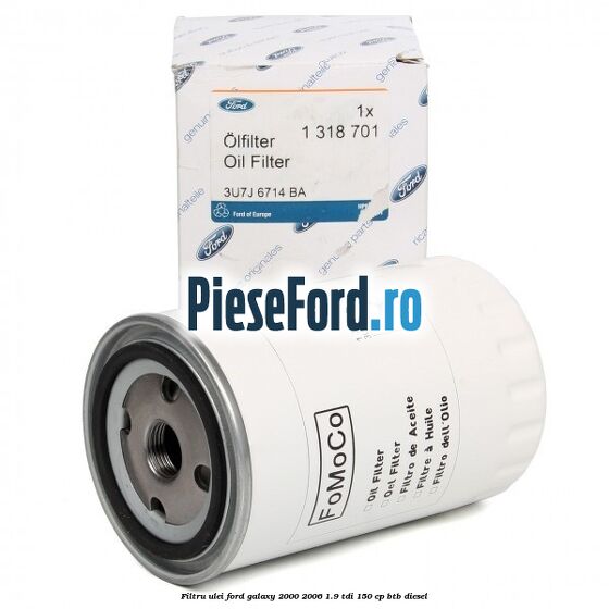 Filtru ulei Ford Galaxy 2000-2006 1.9 TDI 150 cp BTB diesel