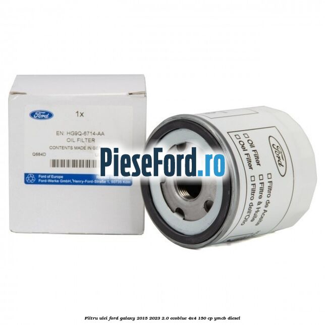 Filtru ulei Ford Galaxy 2015-2023 2.0 EcoBlue 4x4 150 cp Filtru ulei Ford Galaxy 2015-2023 2.0 EcoBlue 4x4 150 cp YMCB diesel