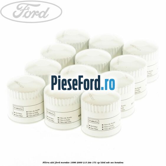 Filtru ulei Ford Mondeo 1996-2000 2.5 24V 171 cp LCBD, SEB, SEC benzina