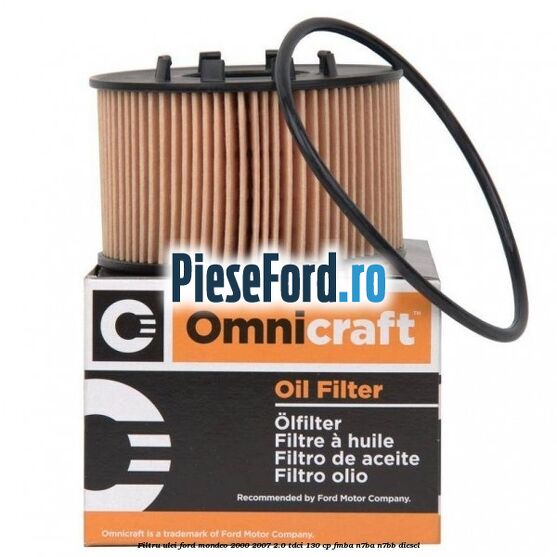 Filtru ulei Ford Mondeo 2000-2007 2.0 TDCi 130 cp FMBA, N7BA, N7BB diesel