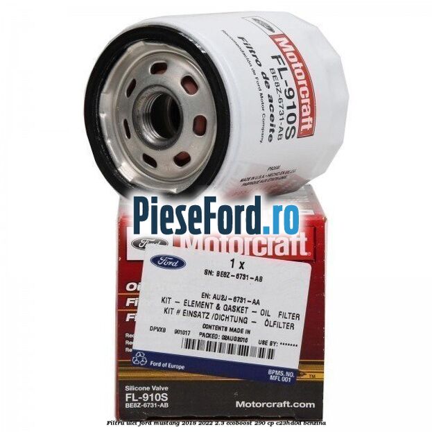 Filtru ulei Ford Mustang 2018-2022 2.3 EcoBoost 290 cp