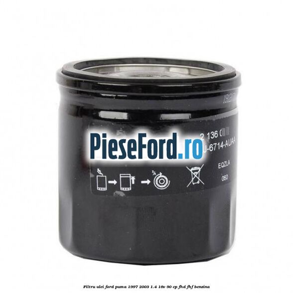 Filtru ulei Ford Puma 1997-2003 1.4 16V 90 cp FHD, FHF benzina