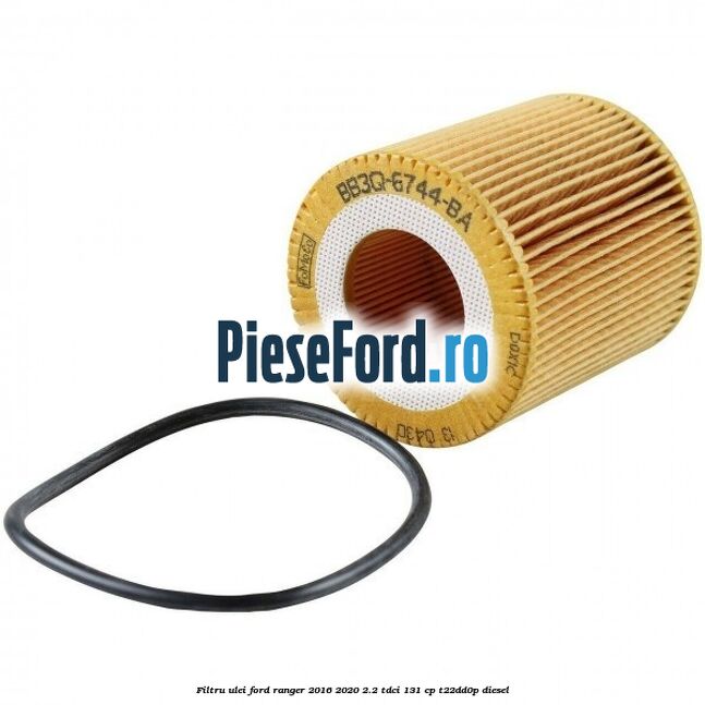 Filtru ulei Ford Ranger 2016-2020 2.2 TDCi 131 cp Filtru ulei Ford Ranger 2016-2020 2.2 TDCi 131 cp T22DD0P diesel