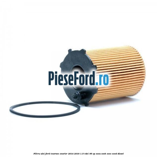 Filtru ulei Ford Tourneo Courier 2014-2018 1.5 TDCi 95 cp XVCA, XVCB, XVCC, XVCD diesel