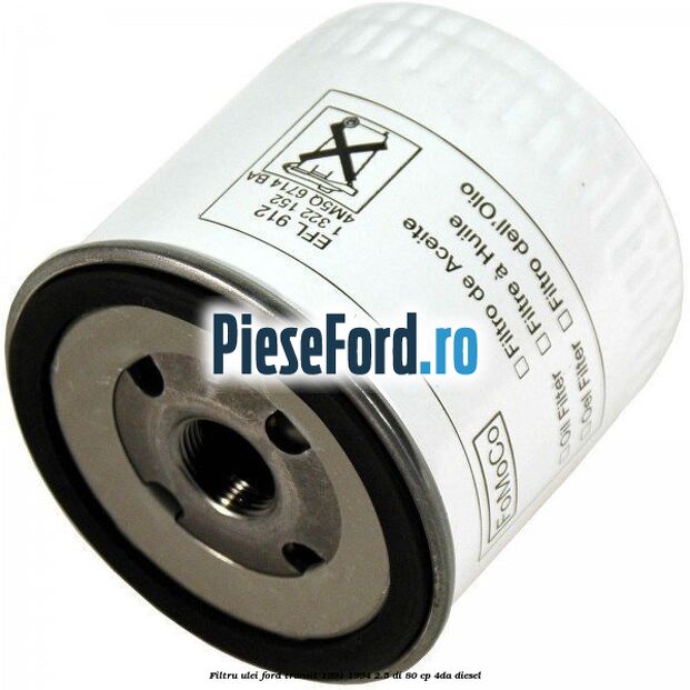 Filtru ulei Ford Transit 1991-1994 2.5 DI 80 cp 4DA diesel