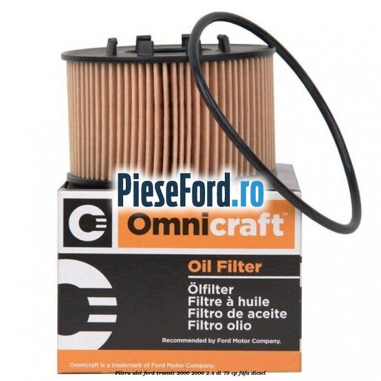 Filtru ulei Ford Transit 2000-2006 2.4 DI 75 cp F4FA diesel