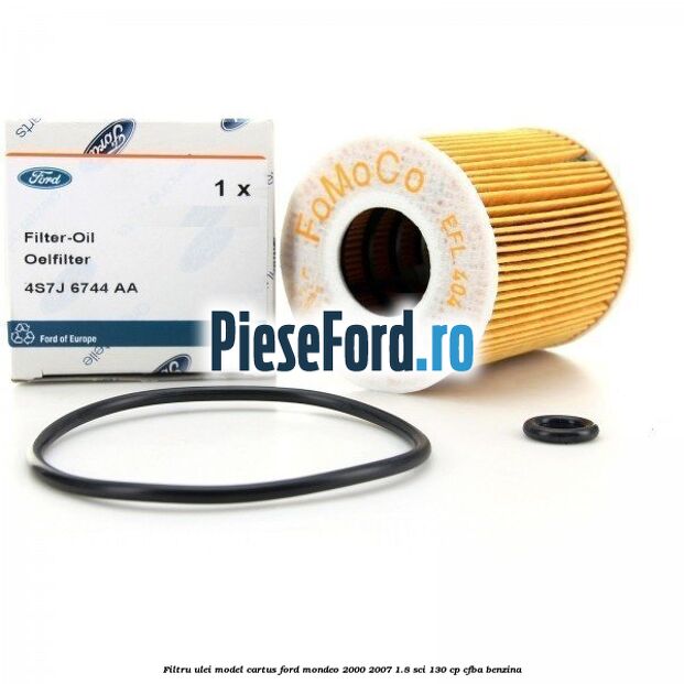 Filtru ulei model cartus Ford Mondeo 2000-2007 1.8 SCi 130 cp