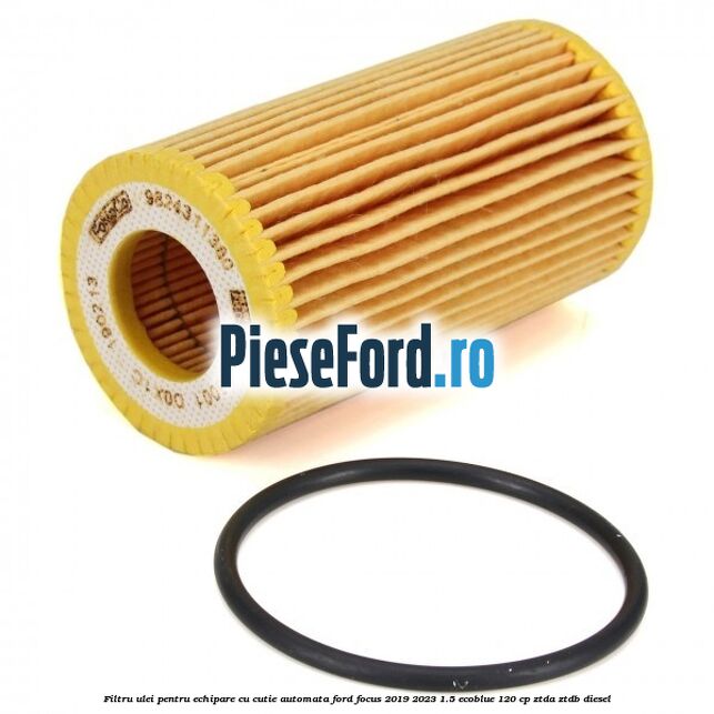 Filtru ulei, pentru echipare cu cutie automata Ford Focus 2019-2023 1.5 EcoBlue 120 cp ZTDA, ZTDB diesel