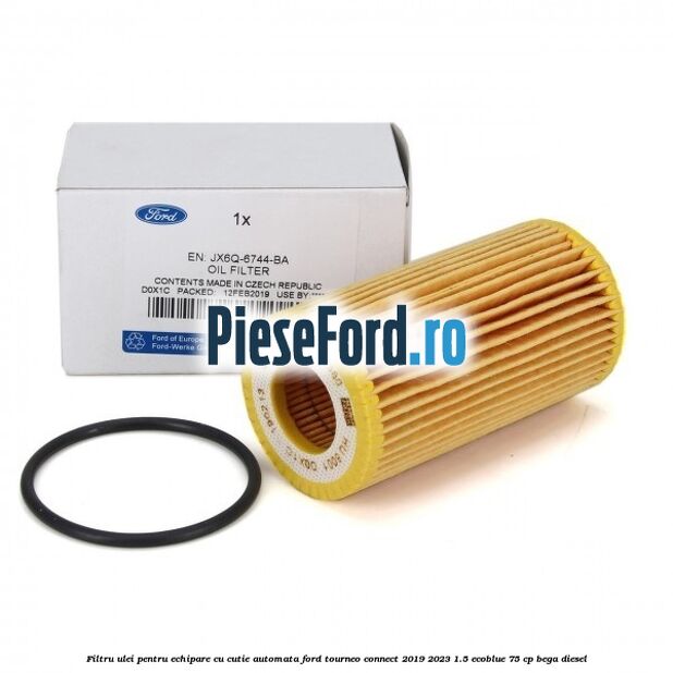 Filtru ulei, pentru echipare cu cutie automata Ford Tourneo Connect 2019-2023 1.5 EcoBlue 75 cp