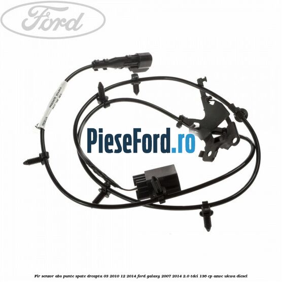 Fir senzor ABS punte spate dreapta 03/2010-12/2014 Ford Galaxy 2007-2014 2.0 TDCi 136 cp AZWC, UKWA diesel