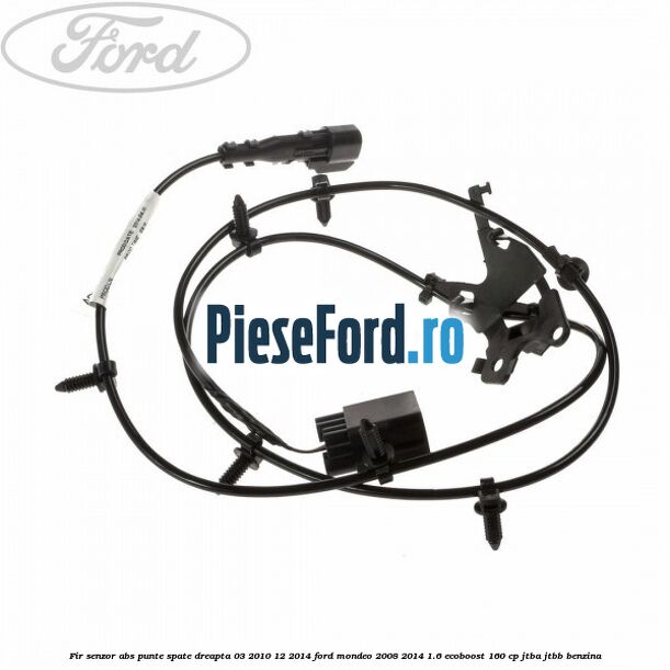 Fir senzor ABS punte spate dreapta 03/2010-12/2014 Ford Mondeo 2008-2014 1.6 EcoBoost 160 cp JTBA, JTBB benzina