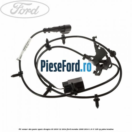 Fir senzor ABS punte spate dreapta 03/2010-12/2014 Ford Mondeo 2008-2014 1.6 Ti 125 cp PNBA benzina