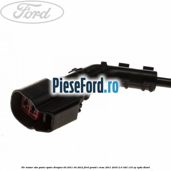 Fir senzor ABS punte spate dreapta 03/2011-04/2012 Ford Grand C-Max 2011-2015 2.0 TDCi 115 cp TYDA diesel