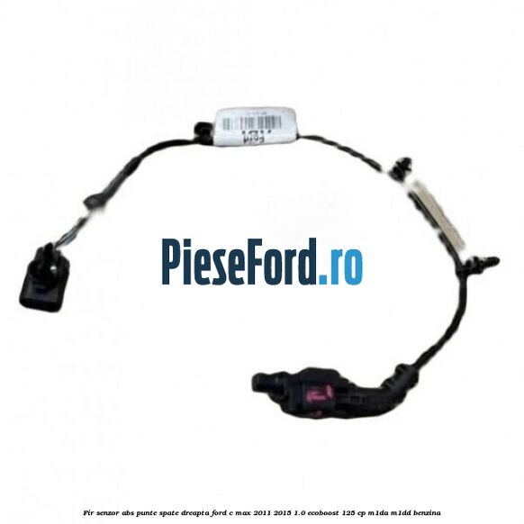 Fir senzor ABS punte spate dreapta Ford C-Max 2011-2015 1.0 EcoBoost 125 cp M1DA, M1DD benzina