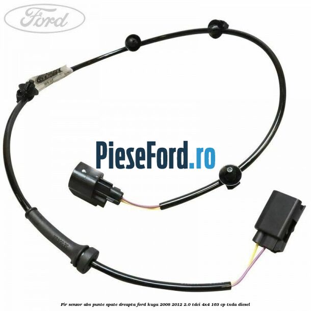 Fir senzor ABS punte spate dreapta Ford Kuga 2008-2012 2.0 TDCI 4x4 163 cp TXDA diesel