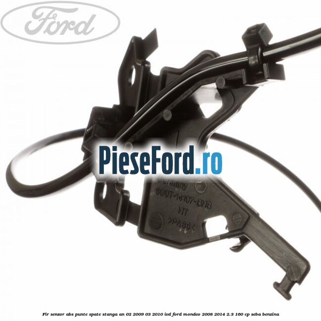 Fir senzor ABS punte spate stanga an 02/2009-03/2010 IVD Ford Mondeo 2008-2014 2.3 160 cp SEBA benzina