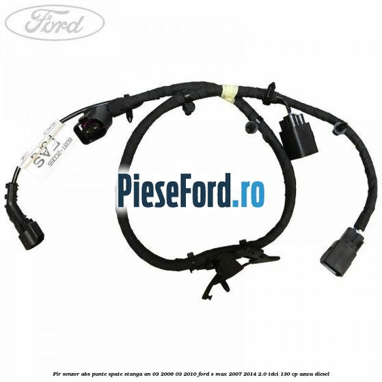 Fir senzor ABS punte spate stanga an 03/2006-03/2010 Ford S-Max 2007-2014 2.0 TDCi 130 cp AZWA diesel