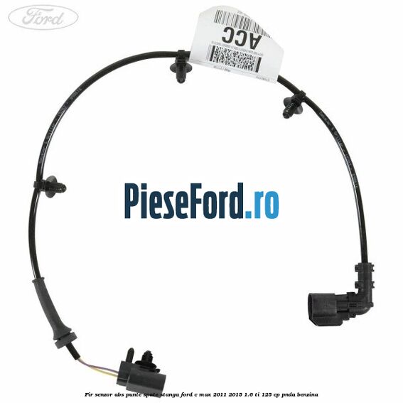Fir senzor ABS punte spate stanga Ford C-Max 2011-2015 1.6 Ti 125 cp PNDA benzina