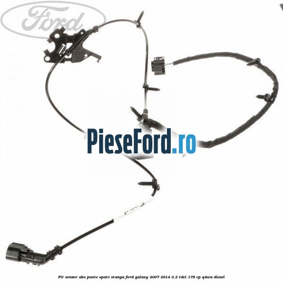Fir senzor ABS punte spate stanga Ford Galaxy 2007-2014 2.2 TDCi 175 cp Q4WA diesel