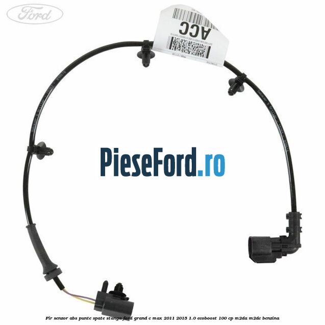 Fir senzor ABS punte spate stanga Ford Grand C-Max 2011-2015 1.0 EcoBoost 100 cp Fir senzor ABS punte spate stanga Ford Grand C-Max 2011-2015 1.0 EcoBoost 100 cp M2DA, M2DC benzina
