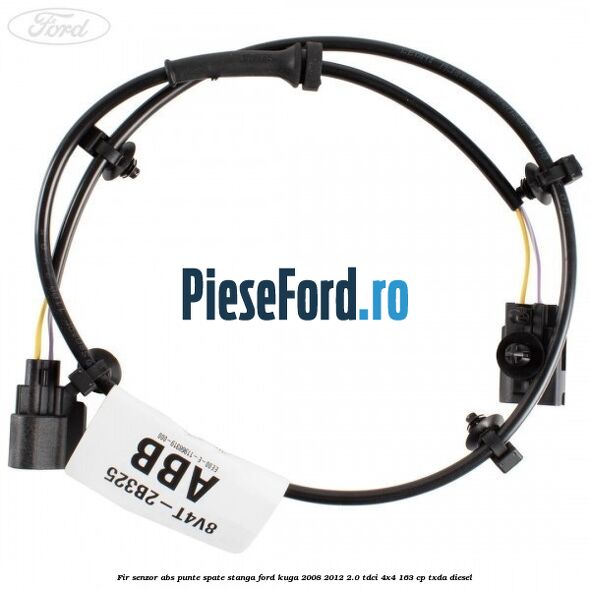 Fir senzor ABS punte spate stanga Ford Kuga 2008-2012 2.0 TDCI 4x4 163 cp TXDA diesel