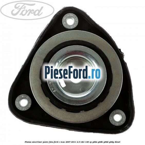 Flansa amortizor punte fata Ford C-Max 2007-2011 2.0 TDCi 136 cp G6DA, G6DB, G6DD, G6DG diesel
