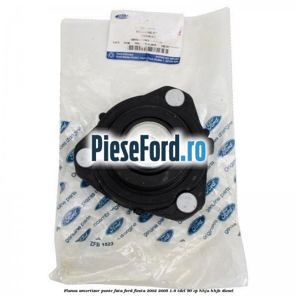 Flansa amortizor punte fata Ford Fiesta 2002-2005 1.6 TDCi 90 cp Flansa amortizor punte fata Ford Fiesta 2002-2005 1.6 TDCi 90 cp HHJA, HHJB diesel