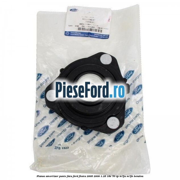 Flansa amortizor punte fata Ford Fiesta 2005-2008 1.25 16V 70 cp M7JA, M7JB benzina