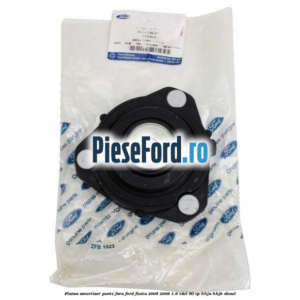 Flansa amortizor punte fata Ford Fiesta 2005-2008 1.6 TDCi 90 cp HHJA, HHJB diesel