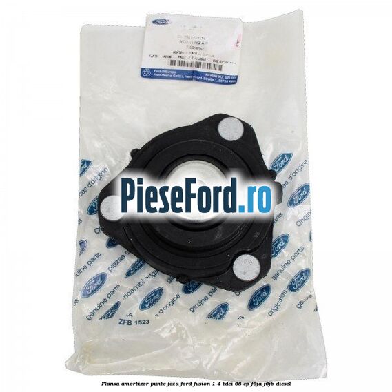 Flansa amortizor punte fata Ford Fusion 1.4 TDCi 68 cp F6JA, F6JB diesel