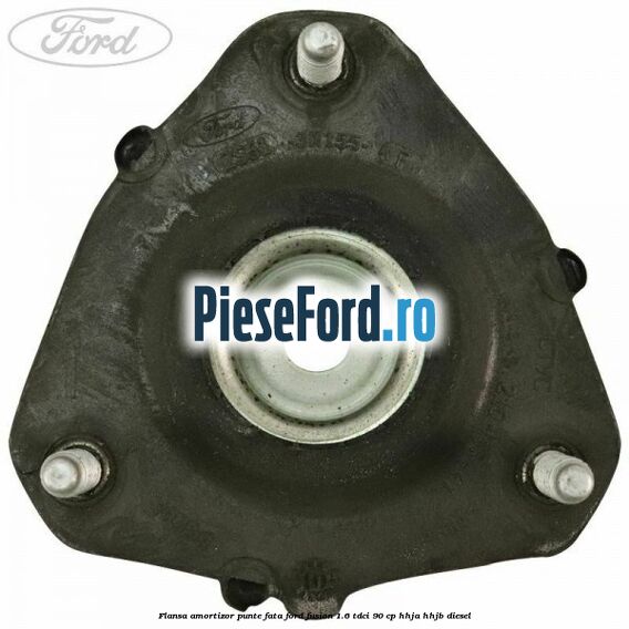 Flansa amortizor punte fata Ford Fusion 1.6 TDCi 90 cp Flansa amortizor punte fata Ford Fusion 1.6 TDCi 90 cp HHJA, HHJB diesel