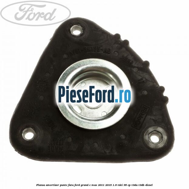 Flansa amortizor punte fata Ford Grand C-Max 2011-2015 1.6 TDCi 95 cp T3DA, T3DB diesel