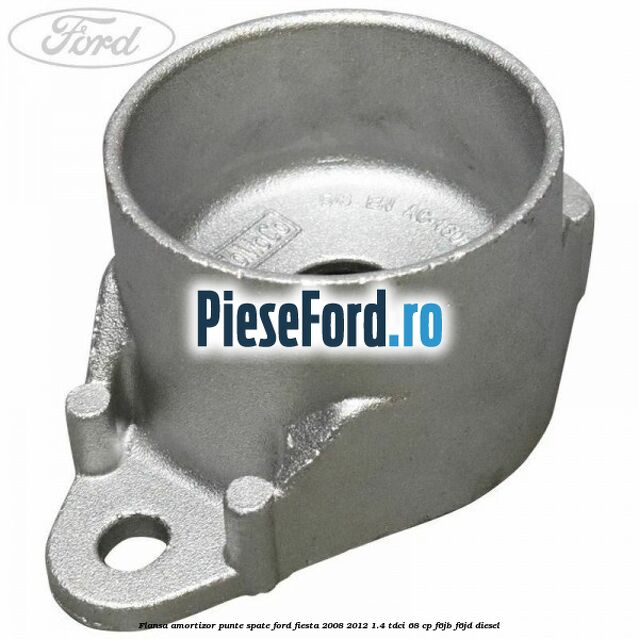 Flansa amortizor punte spate Ford Fiesta 2008-2012 1.4 TDCi 68 cp F6JB, F6JD diesel