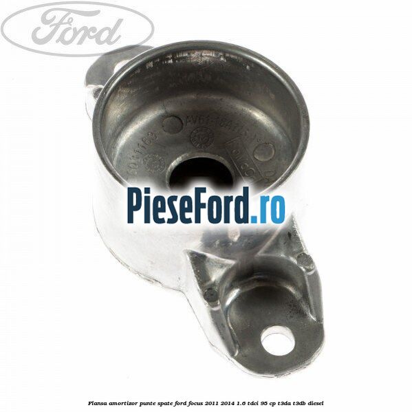 Flansa amortizor punte spate Ford Focus 2011-2014 1.6 TDCi 95 cp T3DA, T3DB diesel
