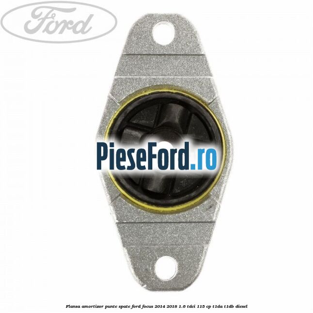 Flansa amortizor punte spate Ford Focus 2014-2018 1.6 TDCi 115 cp T1DA, T1DB diesel